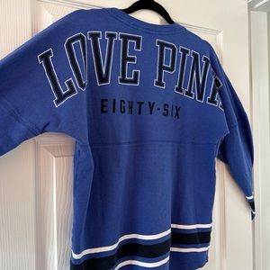 PINK oversized jersey shirt